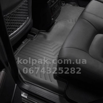 Floor mats for Toyota Land Cruiser 200/Lexus LX570 2007-, with raised edges, rear, black, Weathertech 441572 Floor mats for Toyota Land Cruiser 200/Lexus LX570 2007-, with raised edges, rear, black, Weathertech 441572 β photo 2