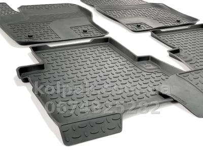 Floor mats for Ford Kuga 2 2016-2019, Rubber, 5 pcs, Seintex, 88321 — photo 5