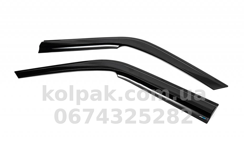 Дефлектори вікон (вітровики) Citroen Jumper/Fiat Ducato/Peugeot Boxer 2006-2014 2 шт. SP-S-39 SUNPLEX Дефлектори вікон (вітровики) Citroen Jumper/Fiat Ducato/Peugeot Boxer 2006-2014 2 шт. SP-S-39 SUNPLEX — фото 1