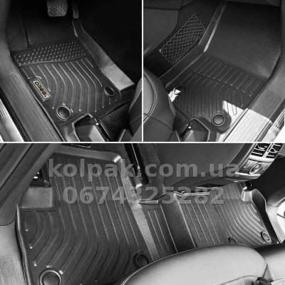 Всепогодні килимки в салон Mercedes-Benz ML(W166), GLE SUV(W166), GLE Coupe(C292), GL(X166), GLS (X166) 2011–2019 HAVOC™ Maximum Coverage — фото 3
