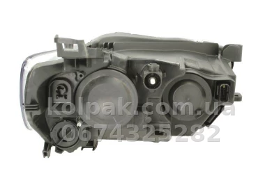 Передня ліва фара Citroen C-Elisse 2012-, H7/H1, електричне/механічне регулювання, Depo, 552-1142L-LD-EM — фото 2