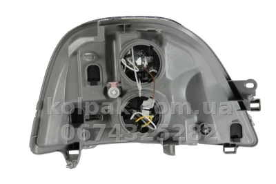 Передня ліва фара Renault Master/Opel Movano 2 2003-2008, H7/H1, електричне регулювання, Depo, 551-1149L-LD-EM Передня ліва фара Renault Master/Opel Movano 2 2003-2008, H7/H1, електричне регулювання, Depo, 551-1149L-LD-EM — фото 2