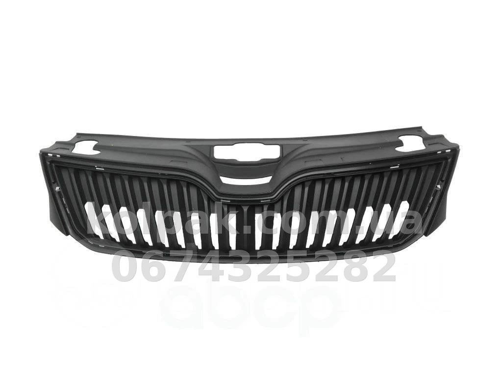 Original radiator grille Skoda Rapid 2012-2016 without frames, 5JA8536689B9 Original radiator grille Skoda Rapid 2012-2016 without frames, 5JA8536689B9 β photo 1