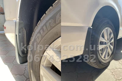 Бризковики Volkswagen Transporter T6 2015+ HAVOC повний комплект Бризковики Volkswagen Transporter T6 2015+ HAVOC повний комплект — фото 5