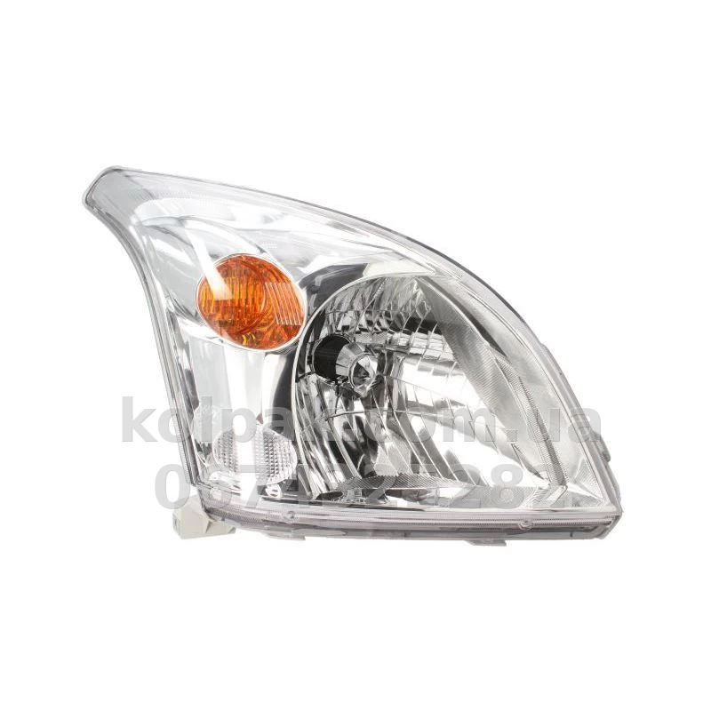 Front right headlight Toyota Land Cruiser Prado (j120) 2003-2009, H4 with, electric adjustment, Depo, 212-11D7R-LD-EM Front right headlight Toyota Land Cruiser Prado (j120) 2003-2009, H4 with, electric adjustment, Depo, 212-11D7R-LD-EM β photo 1