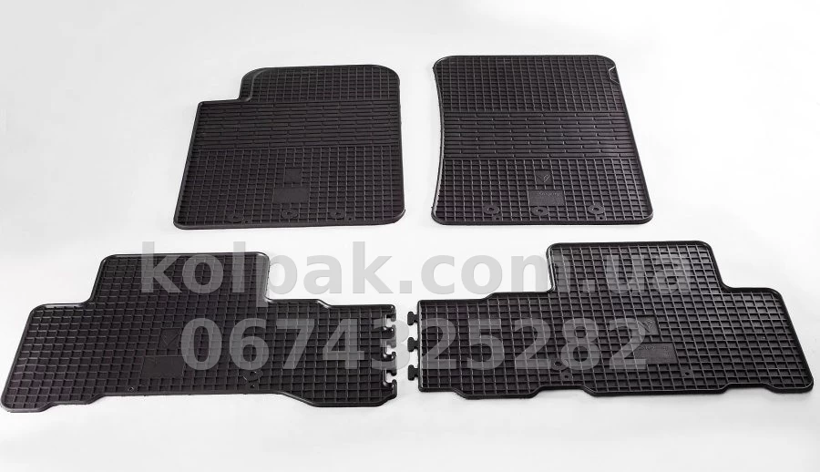 Floor mats for SsangYong Kyron 2006-/Action 2006-, 4 pcs, Stingray, 1019034 Floor mats for SsangYong Kyron 2006-/Action 2006-, 4 pcs, Stingray, 1019034 β photo 1