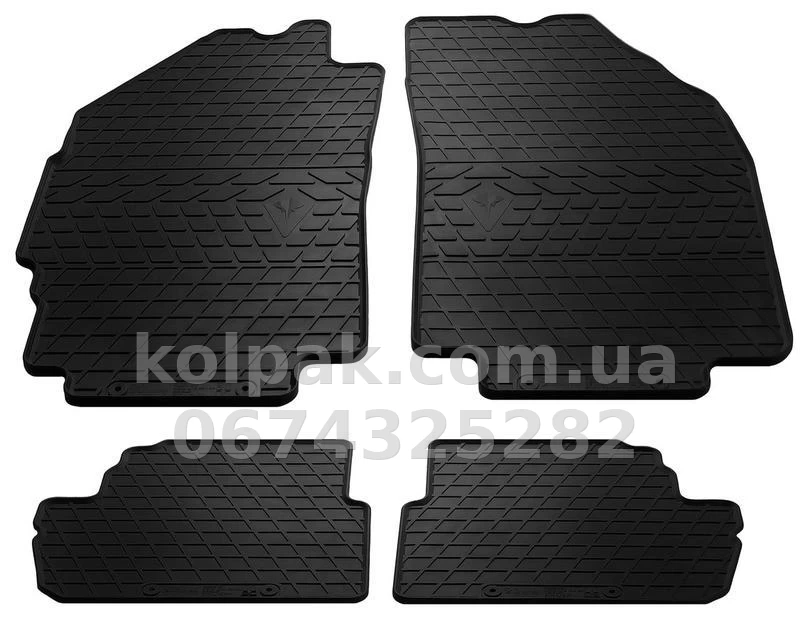 Floor mats for Ravon R2 2015-/Daewoo Matiz M300 2009-/Chevrolet Spark M300 2009-, 4 pcs, Stingray, 1005044 Floor mats for Ravon R2 2015-/Daewoo Matiz M300 2009-/Chevrolet Spark M300 2009-, 4 pcs, Stingray, 1005044 β photo 1