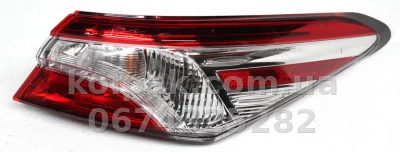 Задній правий ліхтар Toyota Camry XV70 2017-2021 LE/XLE, зовнішній, Depo, 312-19ASR-AS
