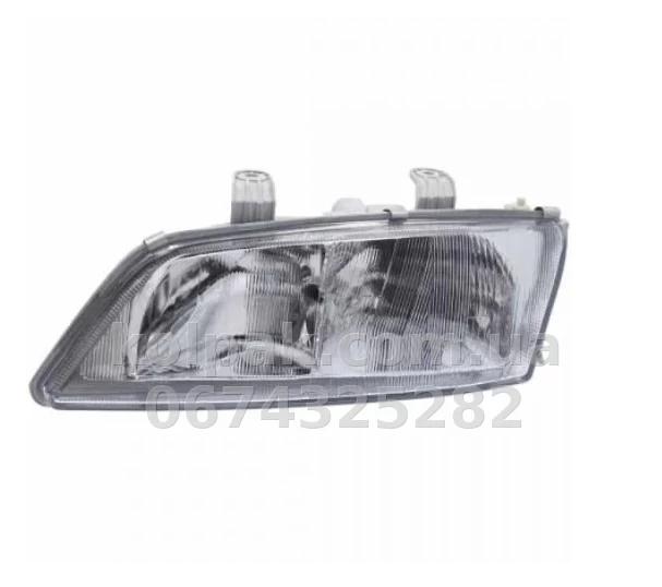 Передня ліва фара Nissan Primera (P11/W11) 1996-1999, електричне регулювання, без ламп (H1*2/W5W) Depo 215-1172L-LD-EM Передня ліва фара Nissan Primera (P11/W11) 1996-1999, електричне регулювання, без ламп (H1*2/W5W) Depo 215-1172L-LD-EM — фото 1