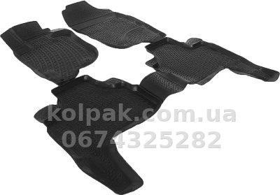 Поліуретанові килимки в салон Mitsubishi Pajero Sport 2 2008-, L.Locker, 208040301