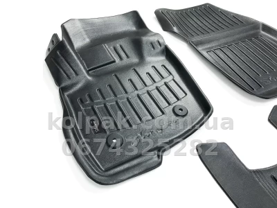 Polyurethane floor mats for Ford Mondeo/Fusion 2015-, 4 pcs, with raised edges, Stingray, 5007055 Polyurethane floor mats for Ford Mondeo/Fusion 2015-, 4 pcs, with raised edges, Stingray, 5007055 β photo 3