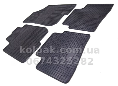 Floor mats for Kia Ceed 2006-/Hyundai I30 2006-/Hyundai Elantra 2007-2011, 4 pcs, Polytep, 68451 — photo 2