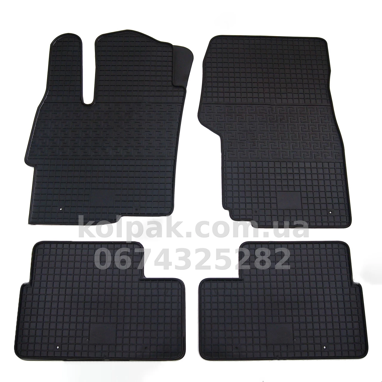 Floor mats for Mitsubishi Lancer 10 2007-, 4 pcs, Polytep, 48811 Floor mats for Mitsubishi Lancer 10 2007-, 4 pcs, Polytep, 48811 β photo 1