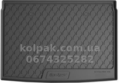Килимок у багажник Mercedes-Benz B-Class W246 2011-2018, без дворівневої підлоги, нижній рівень, GledRing GR 1718