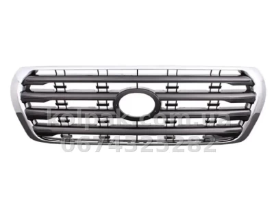 Решітка радіатора Toyota Land Cruiser 200 2007-2012, хромована, AVTM, 187017990 Решітка радіатора Toyota Land Cruiser 200 2007-2012, хромована, AVTM, 187017990