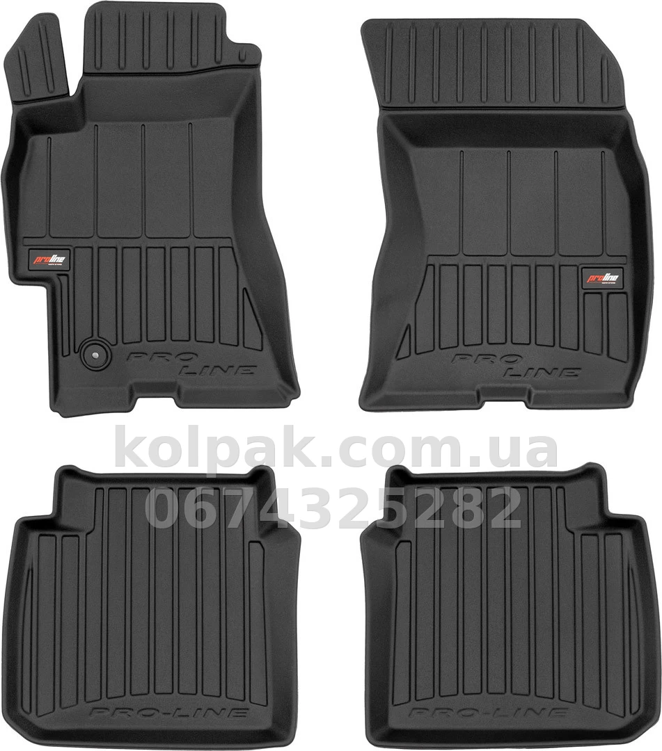 Килимки в салон Subaru Legacy/Outback 2003-2009, Proline 3D, Frogum, FG 3D426726 Килимки в салон Subaru Legacy/Outback 2003-2009, Proline 3D, Frogum, FG 3D426726 — фото 1