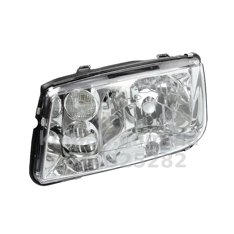 Передня ліва фара Volkswagen Bora 1998-2005, H4, електричне регулювання, без протитуманної фари, Depo, 441-1138L-LD-EM Передня ліва фара Volkswagen Bora 1998-2005, H4, електричне регулювання, без протитуманної фари, Depo, 441-1138L-LD-EM — фото 1