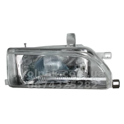 Передня права фара Toyota Corolla 1987-1992, H4, механічне регулювання, Depo, 212-1140R-LD-E