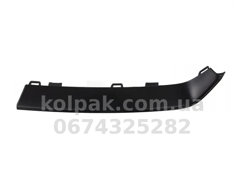 Ліва накладка решітки радіатора Honda CR-V 2010-2012, верхня, чорна, AVTM, 183022993 Ліва накладка решітки радіатора Honda CR-V 2010-2012, верхня, чорна, AVTM, 183022993 — фото 1