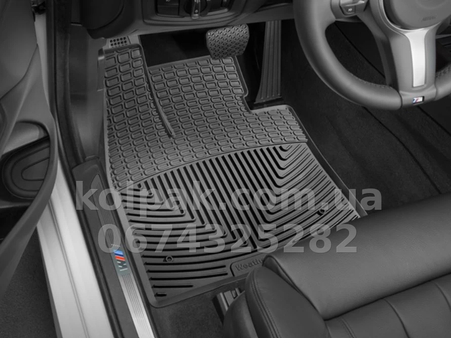 Floor mats for Toyota RAV4 2019-/Venza 2021- front, black Weathertech W524 Floor mats for Toyota RAV4 2019-/Venza 2021- front, black Weathertech W524 β photo 1