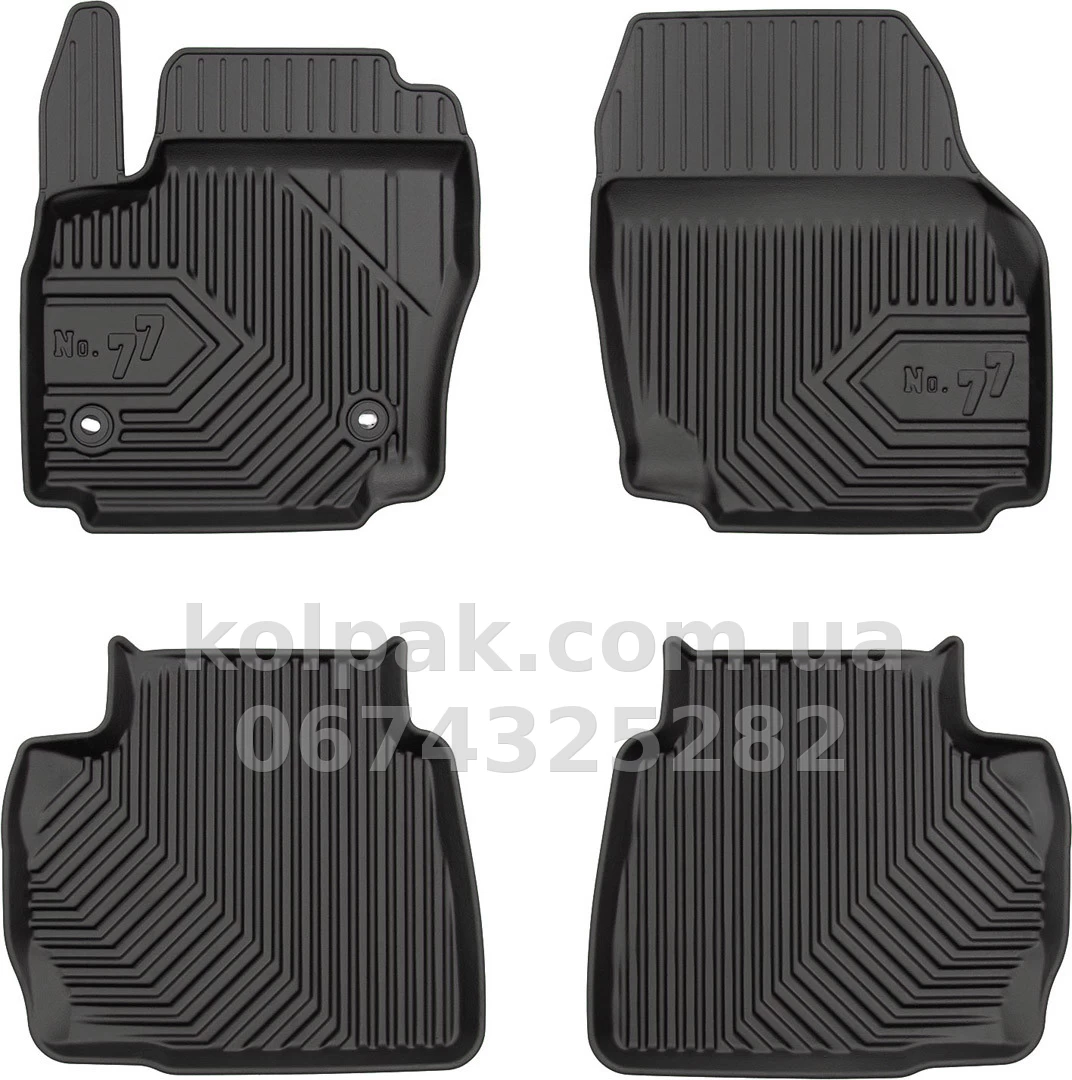 Floor mats for Ford Mondeo 2007-2014, (between clips 31 cm), Frogum, FG 77408449 Floor mats for Ford Mondeo 2007-2014, (between clips 31 cm), Frogum, FG 77408449 β photo 1