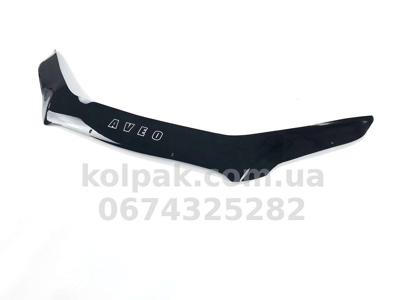 Bonnet deflector for Chevrolet Aveo 2008-2012 / hatchback Vip Tuning CH13 Bonnet deflector for Chevrolet Aveo 2008-2012 / hatchback Vip Tuning CH13 β photo 1