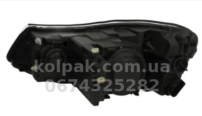 Front right headlight Skoda Octavia A5 2009-2013, (1Z3/1Z5), electric adjustment, with levelling motor, without bulbs (H7/H1/P), Depo, 6651118RMLDEM Front right headlight Skoda Octavia A5 2009-2013, (1Z3/1Z5), electric adjustment, with levelling motor, without bulbs (H7/H1/P), Depo, 6651118RMLDEM β photo 2