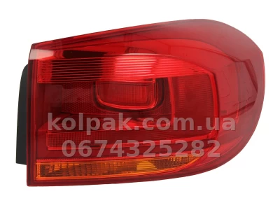 Задній правий ліхтар Volkswagen Tiguan 2012-2016, зовнішній, Depo, 441-19D2R-UE Задній правий ліхтар Volkswagen Tiguan 2012-2016, зовнішній, Depo, 441-19D2R-UE