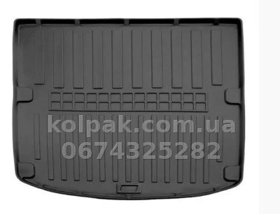 Поліуретановий килимок у багажник Audi A4 B9 SD 2015-, з бортиком, Stingray 6030021 — фото 2