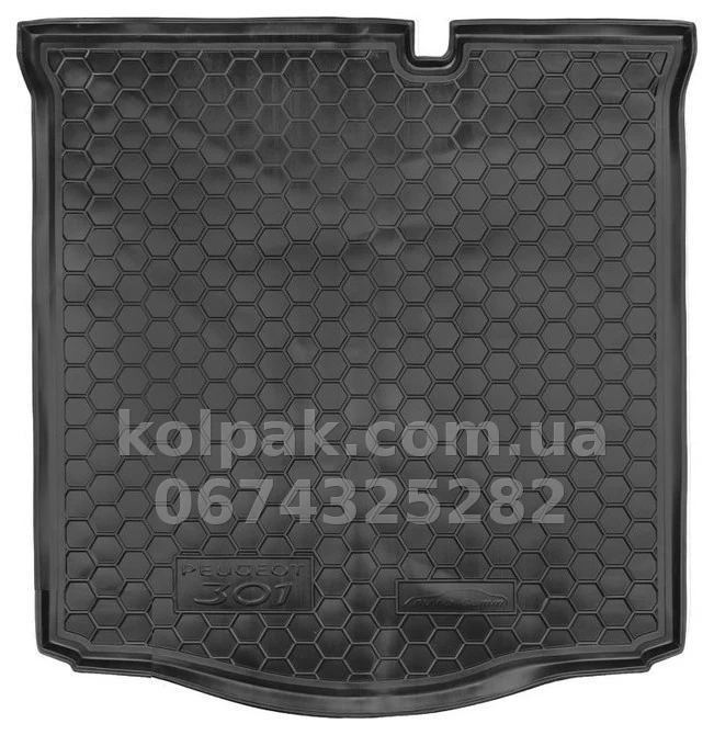 Boot mat for Peugeot 301, 111343 Avto-Gumm Boot mat for Peugeot 301, 111343 Avto-Gumm β photo 1