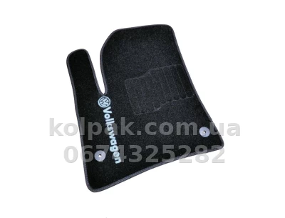 Ворсові килимки в салон Volkswagen Touareg 2002-2010, чорні, 5 шт., AVTM BLCCR1687 Ворсові килимки в салон Volkswagen Touareg 2002-2010, чорні, 5 шт., AVTM BLCCR1687 — фото 2