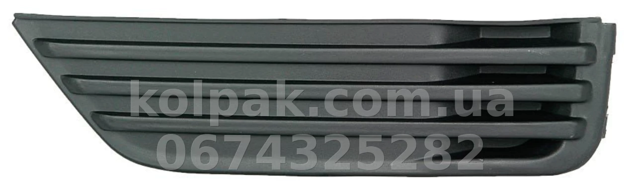 Решітка бампера Ford Focus 1998-2004, без отвору для протитуманної фари, чорна, AVTM, 1078003, 182532910 Решітка бампера Ford Focus 1998-2004, без отвору для протитуманної фари, чорна, AVTM, 1078003, 182532910 — фото 1
