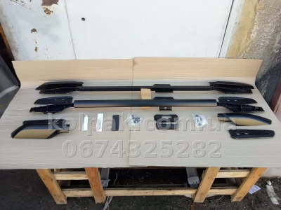 Рейлінги HAVOC Toyota Land Cruiser Prado 150 2018–2022, чорні Рейлінги HAVOC Toyota Land Cruiser Prado 150 2018–2022, чорні — фото 4