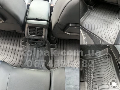 Всепогодні килимки в салон VW Tiguan 2016–2024 HAVOC™ Maximum Coverage — фото 7