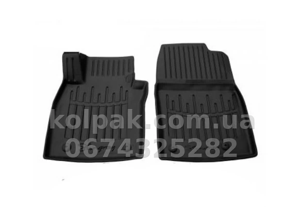 Polyurethane floor mats for Peugeot Landtrek 2020-, with raised edges, 2 pcs, Stingray, 5016162 Polyurethane floor mats for Peugeot Landtrek 2020-, with raised edges, 2 pcs, Stingray, 5016162 β photo 1