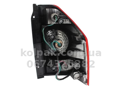Rear left light Mitsubishi Pajero 3 (V60/V70) 2003-2007, with bulbs, outer (W21W/WY21W/W21/5W) Depo 214-1979L-AE Rear left light Mitsubishi Pajero 3 (V60/V70) 2003-2007, with bulbs, outer (W21W/WY21W/W21/5W) Depo 214-1979L-AE β photo 2
