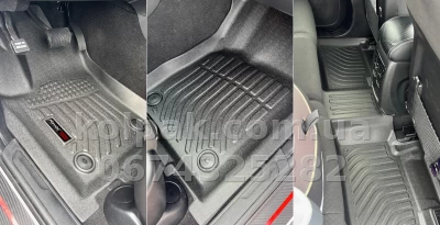 Всепогодні килимки в салон Jeep Grand Cherokee 2011–2023 HAVOC™ Maximum Coverage — фото 4