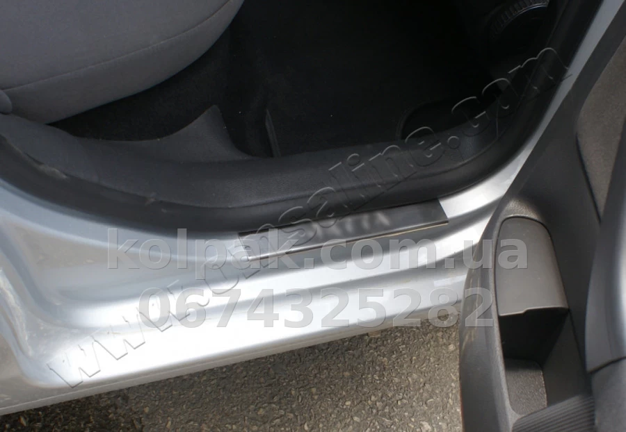 Chrome door sill trims (4 pcs) Volkswagen Jetta 2005-2011, OmsaLine, 7506091 Chrome door sill trims (4 pcs) Volkswagen Jetta 2005-2011, OmsaLine, 7506091 β photo 1