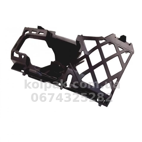 Oryginalny prawy wspornik mocowania przedniego zderzaka Volkswagen Passat B8 2015-, USA, pod reflektorem, 561807724B Oryginalny prawy wspornik mocowania przedniego zderzaka Volkswagen Passat B8 2015-, USA, pod reflektorem, 561807724B — zdjęcie 1