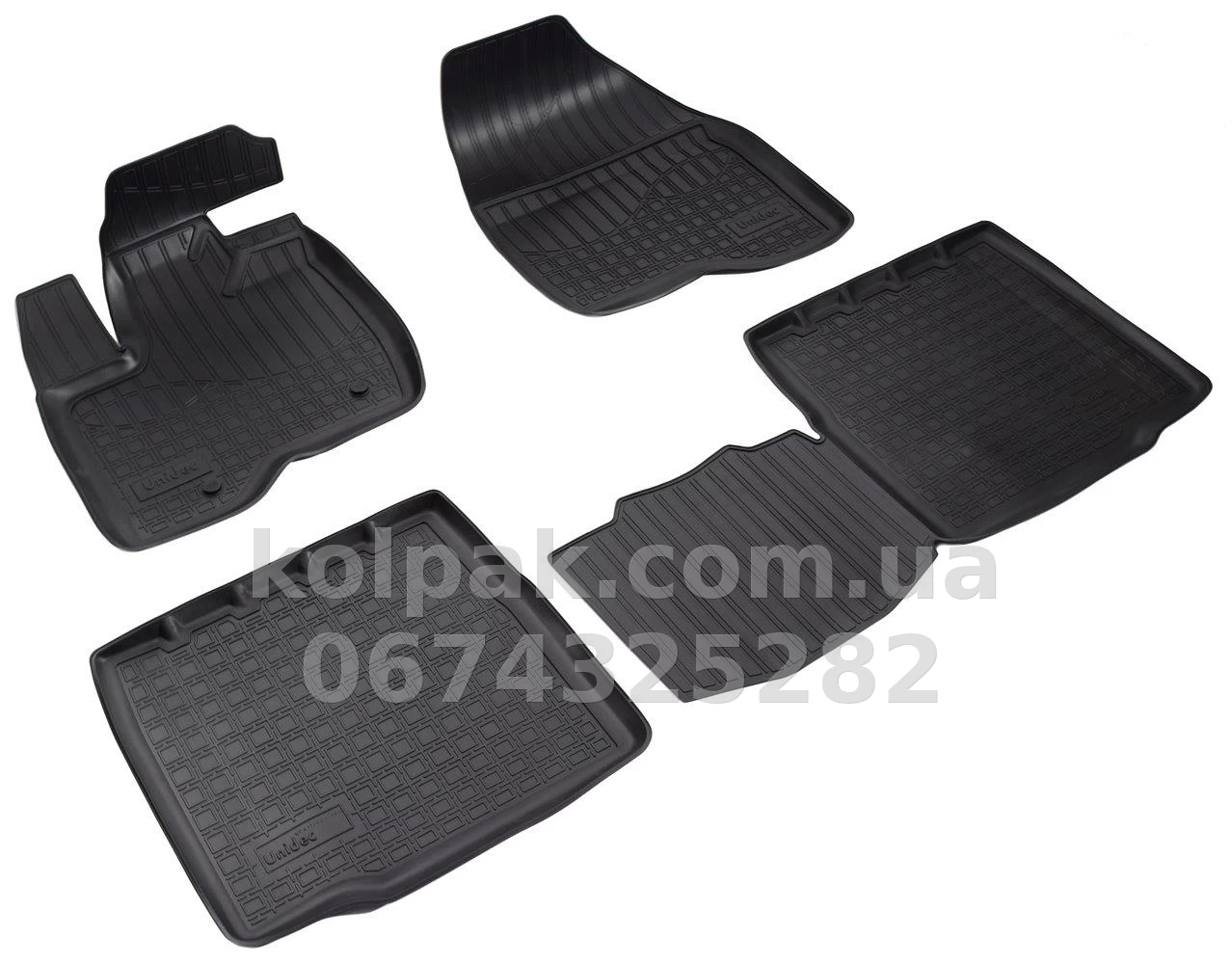 Polyurethane floor mats for Ford Explorer U502 2010-, 5 seats, Norplast, NPA11-C22-180 Polyurethane floor mats for Ford Explorer U502 2010-, 5 seats, Norplast, NPA11-C22-180 β photo 1