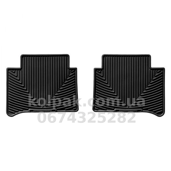 Килимки в салон Mercedes-Benz E-Class W211/CLS-Class 2003-2010, задні, чорні, Weathertech W105 Килимки в салон Mercedes-Benz E-Class W211/CLS-Class 2003-2010, задні, чорні, Weathertech W105 — фото 1
