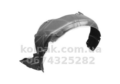 Front right wheel arch liner Kia Cerato/Forte 2013-2016 86812A7000 AVTM 444034388 — photo 2