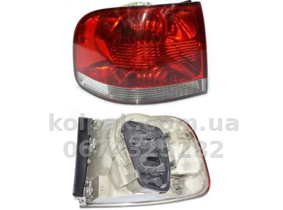 Задній лівий ліхтар Volkswagen Touareg 2002-2006, без ламп (P21/4W), внутрішній, Depo, 441-19D8L-UE