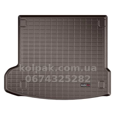 Boot mat for Land Rover Discovery 2017-, 4-zone climate control, black, WeatherTech 401084 — photo 2