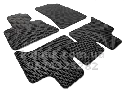 Килимки в салон BMW X5 Е53 1999-2006, EVA, чорні, 5 шт., AVTM BLCEV1057 Килимки в салон BMW X5 Е53 1999-2006, EVA, чорні, 5 шт., AVTM BLCEV1057 — фото 2