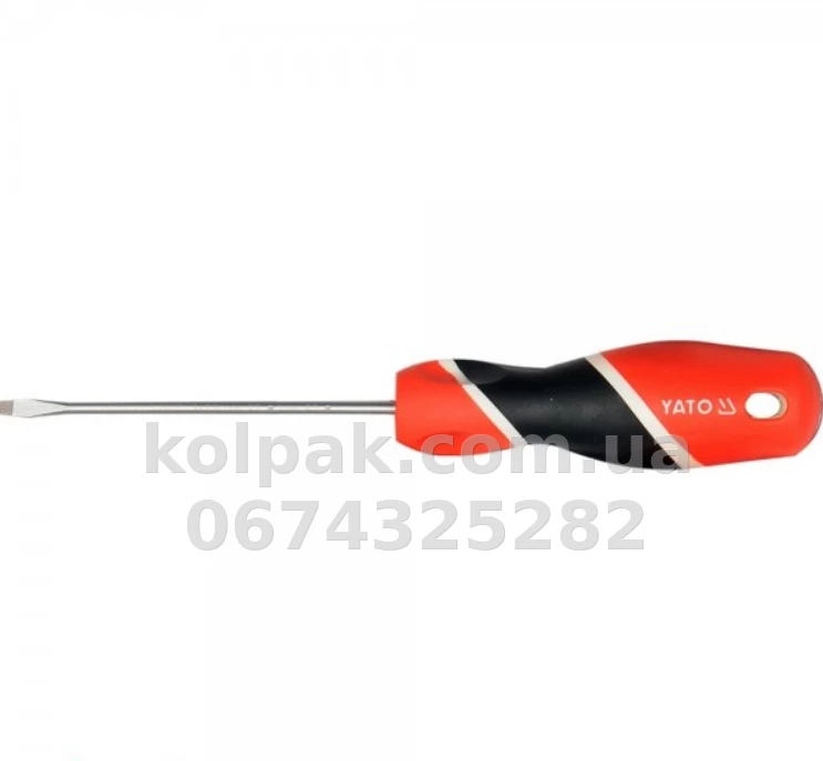 Slotted screwdriver SL4x200 mm Yato YT-25906 Slotted screwdriver SL4x200 mm Yato YT-25906 β photo 1