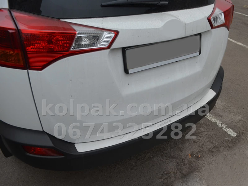 Rear bumper protector Toyota Rav4 2013-2015 AVTM TY031006 Rear bumper protector Toyota Rav4 2013-2015 AVTM TY031006 β photo 1