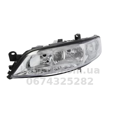 Передня ліва фара Opel Vectra B 1999-2003, H7/H7, електричне регулювання, тип Valeo, Depo, 442-1121L-LD-EM Передня ліва фара Opel Vectra B 1999-2003, H7/H7, електричне регулювання, тип Valeo, Depo, 442-1121L-LD-EM