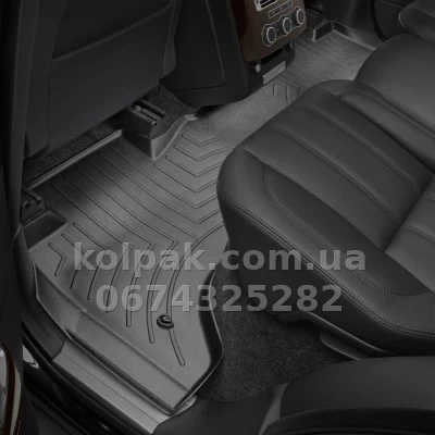 Floor mats for Land Rover Range Rover Vogue 2013-, with raised edges, rear, black, Weathertech 444803 Floor mats for Land Rover Range Rover Vogue 2013-, with raised edges, rear, black, Weathertech 444803 β photo 2