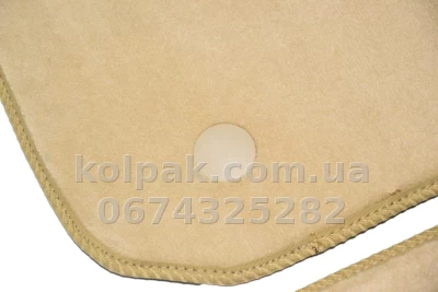 Ворсові килимки в салон Mercedes-Benz GL-Class W164/ML-Class W164 2006-2012, 5 місць, Premium, бежеві, AVTM BGLX1348 — фото 8